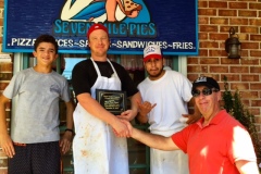 Seven Mile Pies wins best Plain Pizza in Stone Harbor